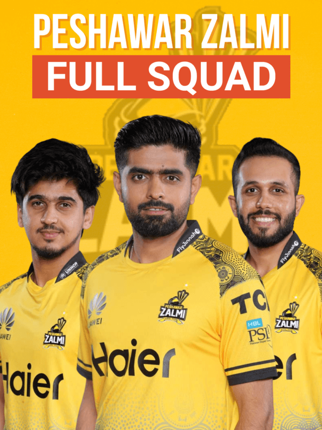 Peshawar Zalmi Full Squad of PSL 2025